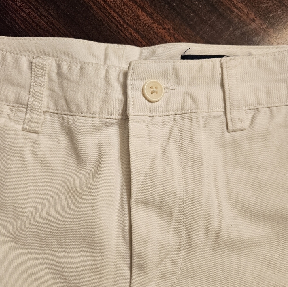Polo Ralph Lauren Shorts Big Boys Cotton Shorts 9 In Inseam WHITE Sz 16 EUC - Picture 4 of 13